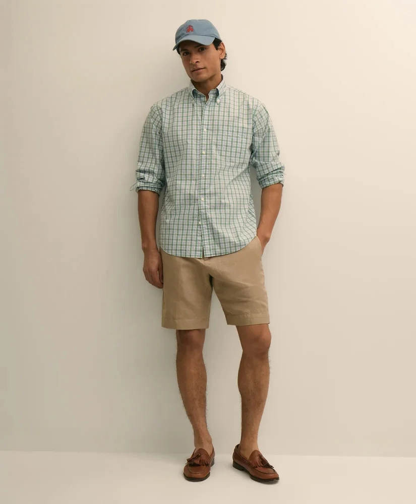 The 9" Linen-Cotton Shorts - 1