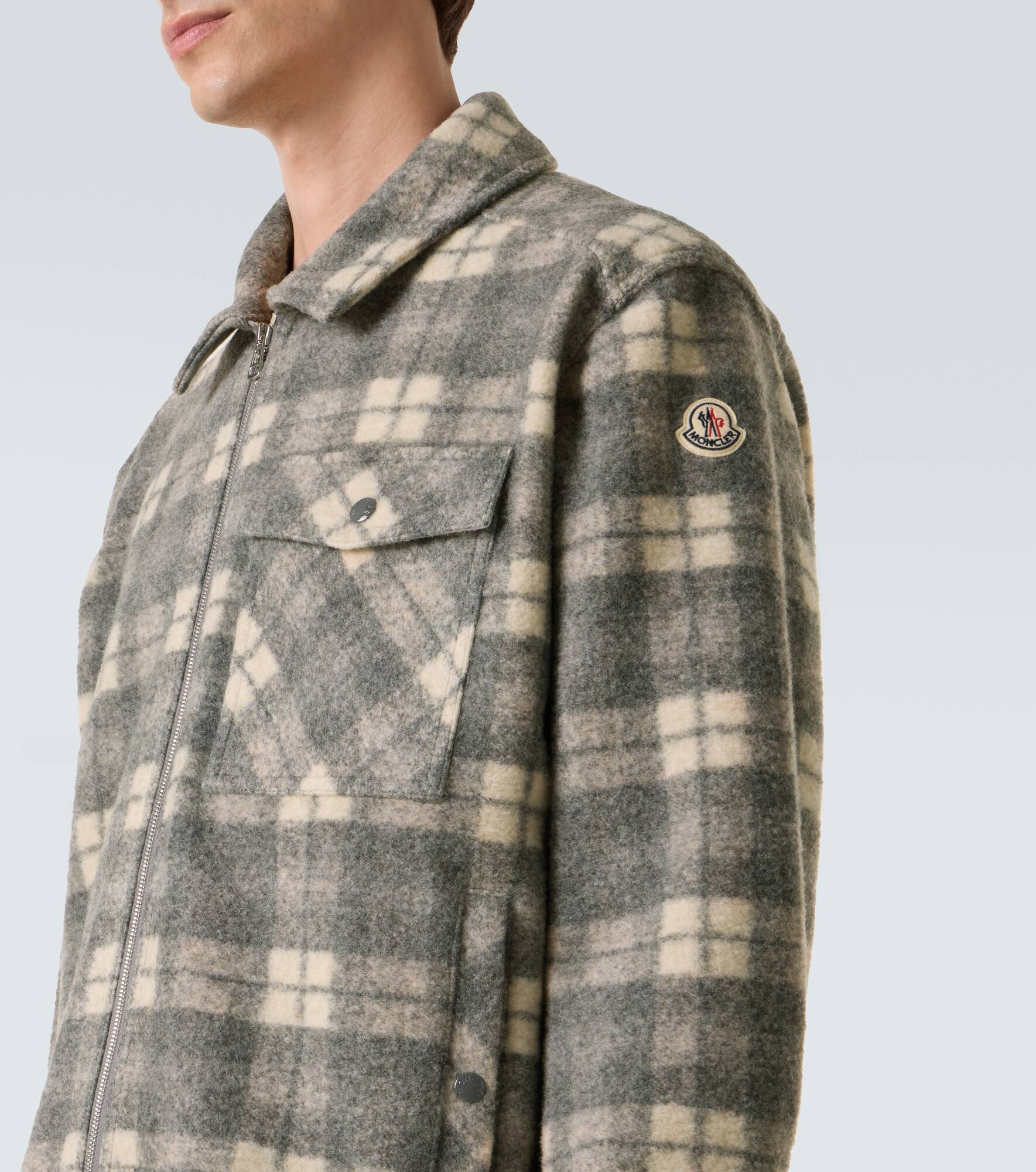 Checked overshirt - 5