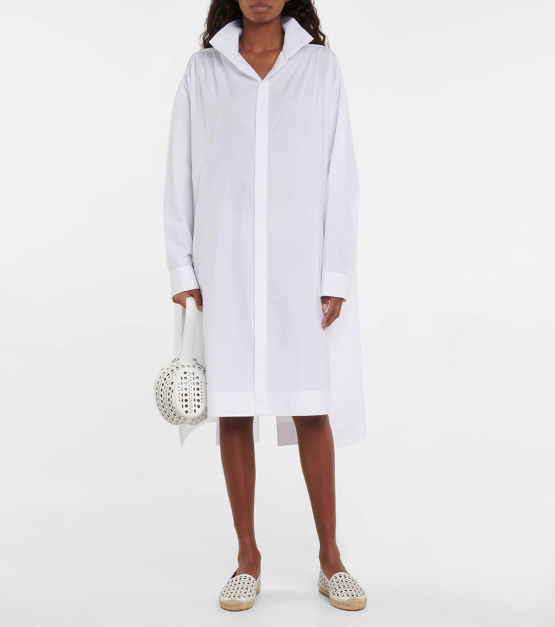 Alaïa Oversized cotton shirt outlook