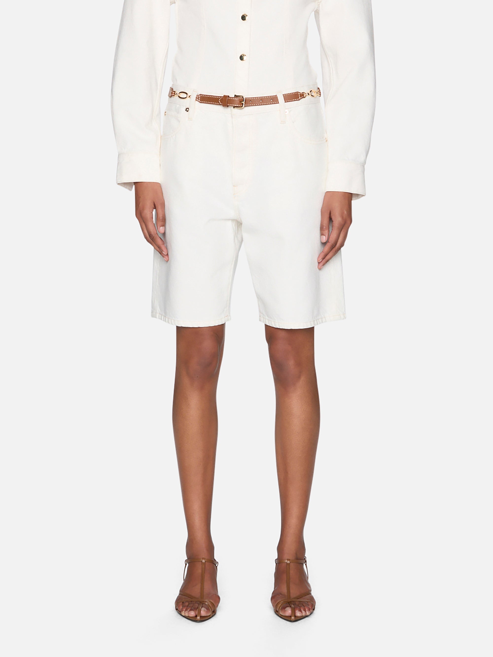 The Leisure Short in Au Natural Clean - 3