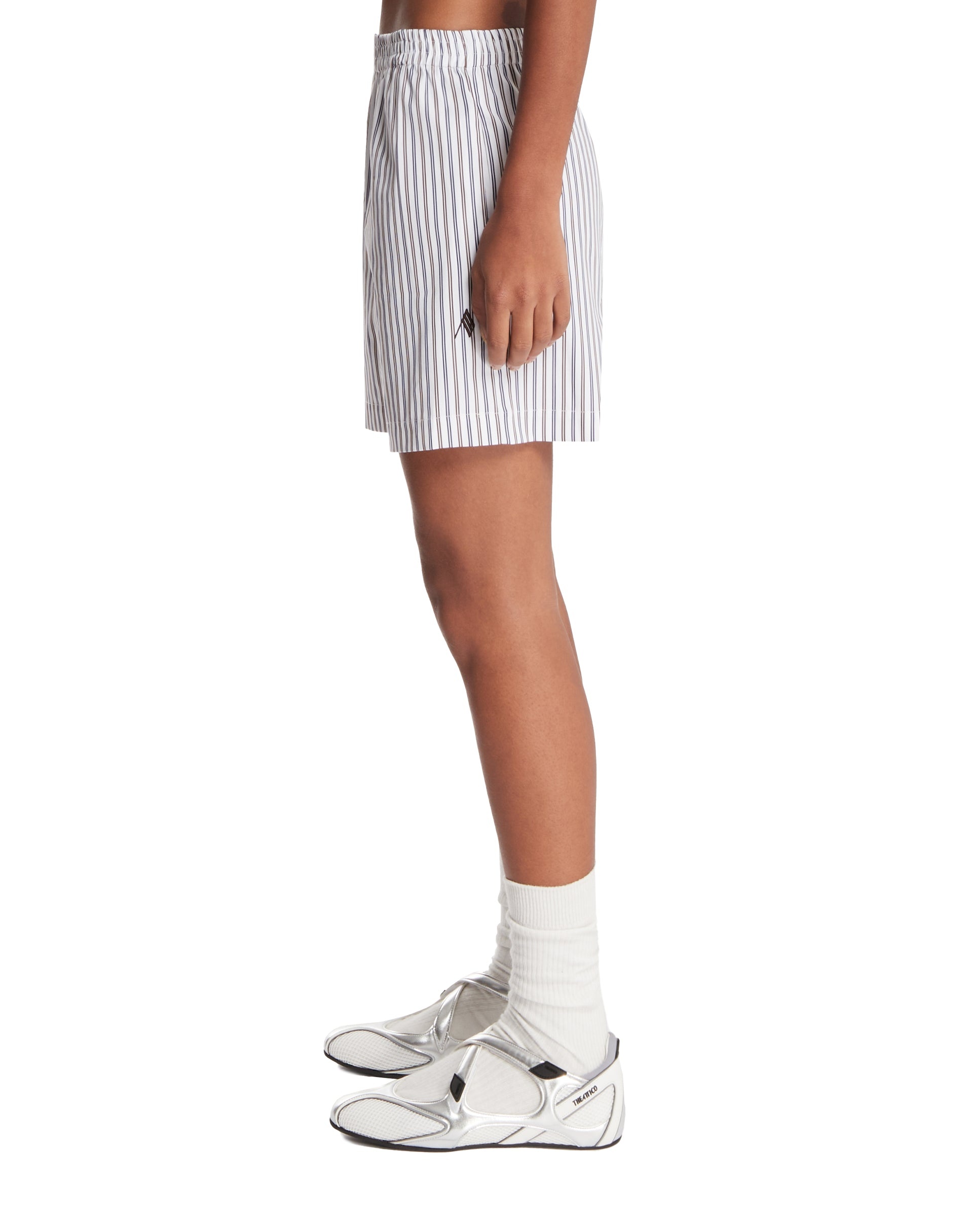 White Strapless Mini Dress - 5