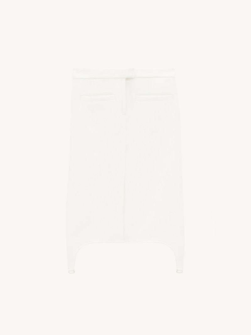 TWILL SUSPENDERS LONG SKIRT 1