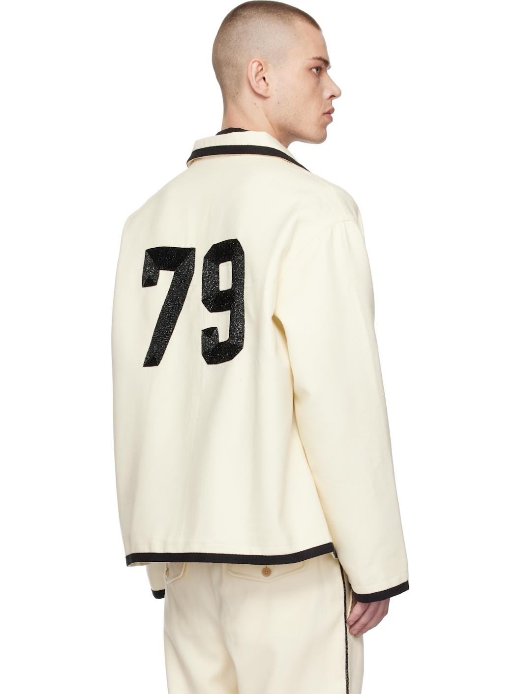 Off-White Beaded Player Jacket - 3