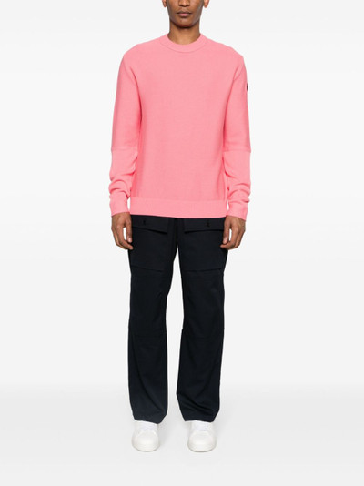 Moncler crew-neck cotton jumper outlook