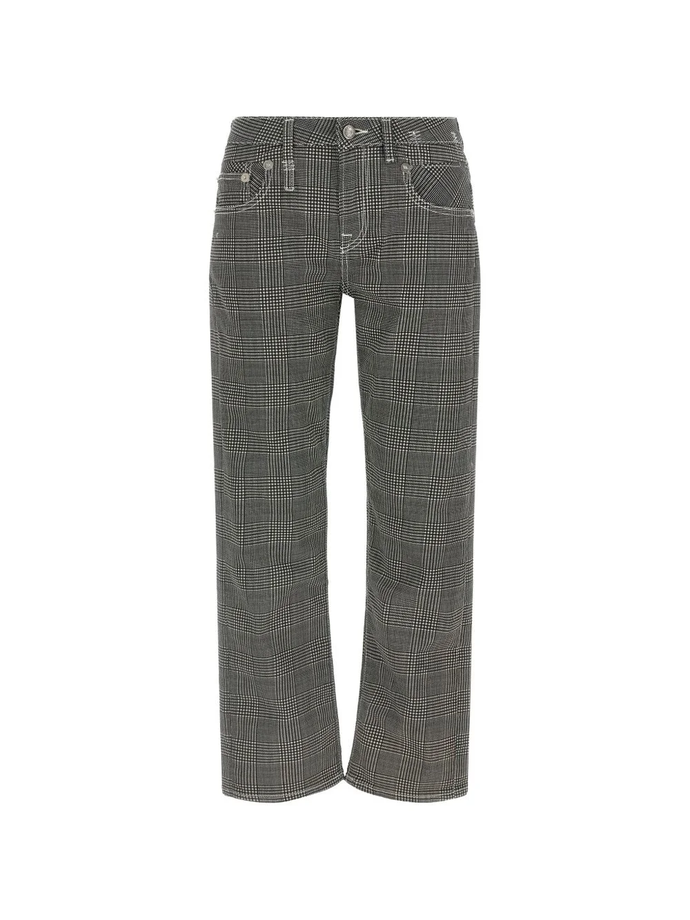 Prince Of Wales buttoned trousers - 1