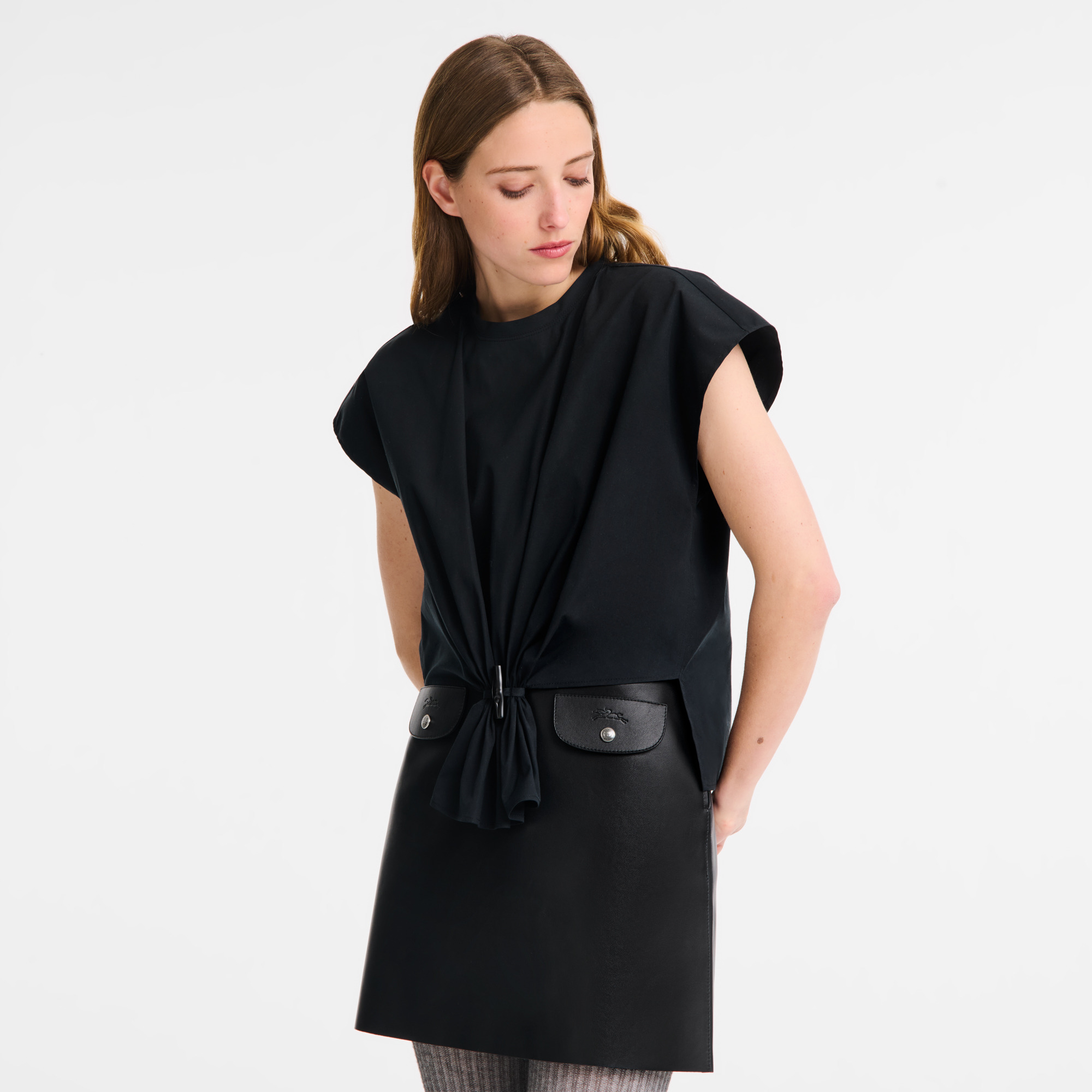 Top Black - Popelin - 4
