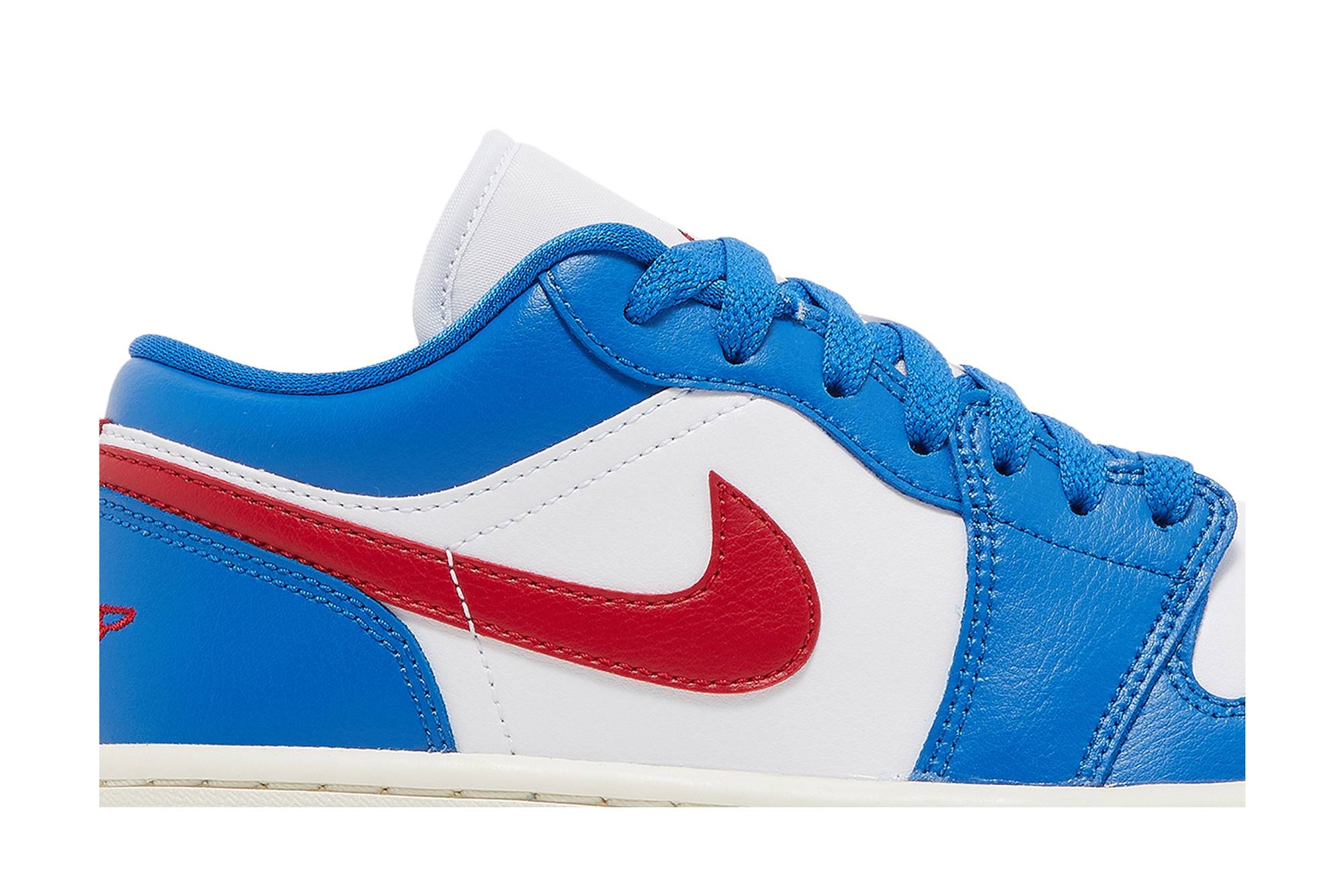 Wmns Air Jordan 1 Low 'Sport Blue Gym Red' - 2