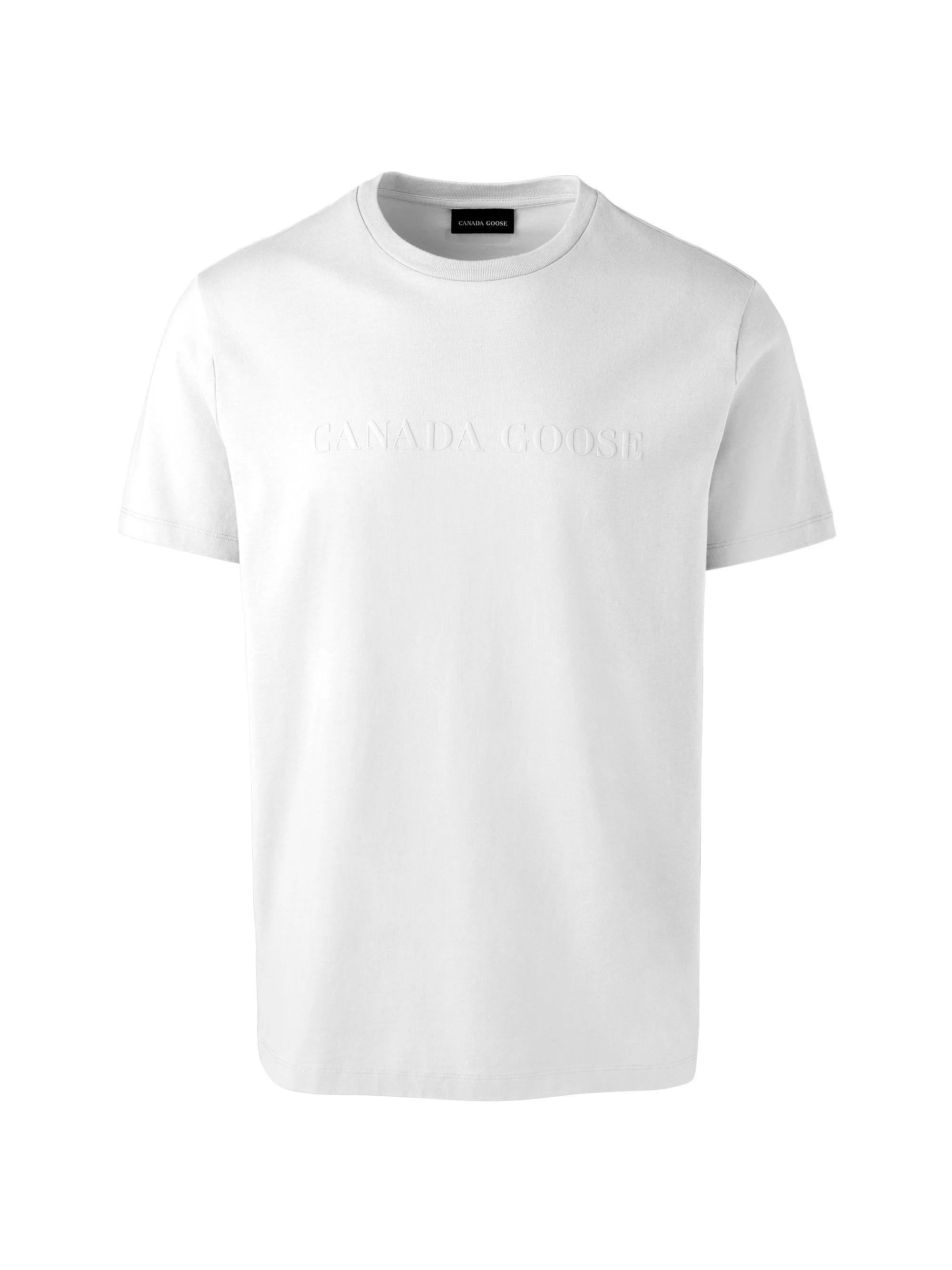 Men's Emersen Cotton Crewneck T-Shirt - White - 1