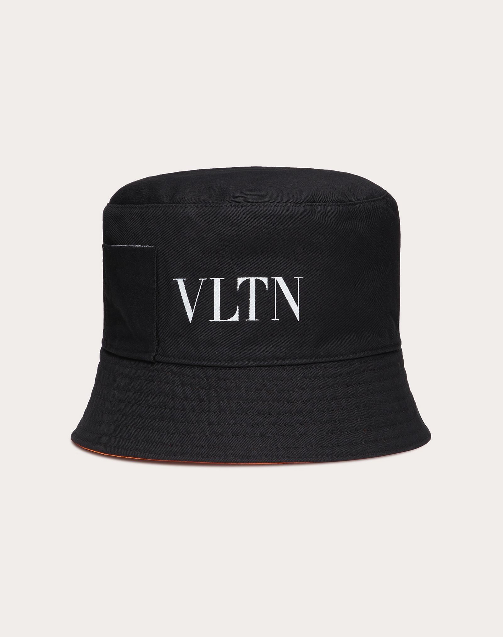 VLTN reversible nylon and cotton bucket hat - 1