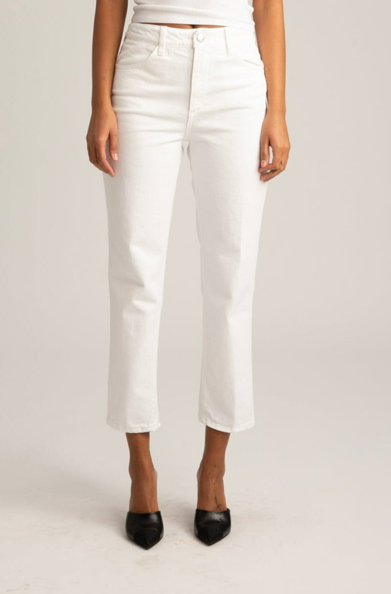 SOPHIA CROP STRAIGHT LEG DENIM - 3