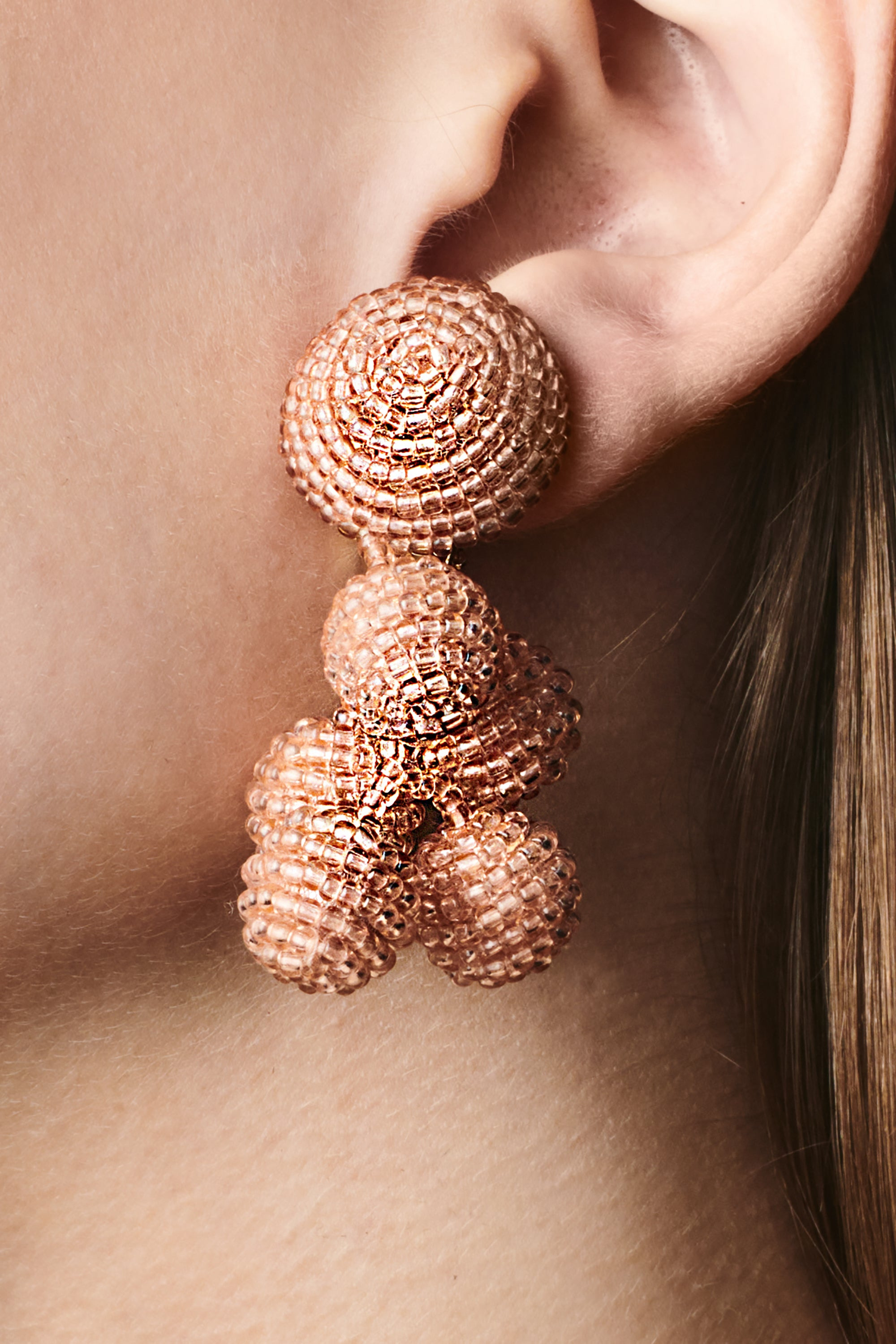 MINI COCONUTS EARRINGS - PETAL - 2
