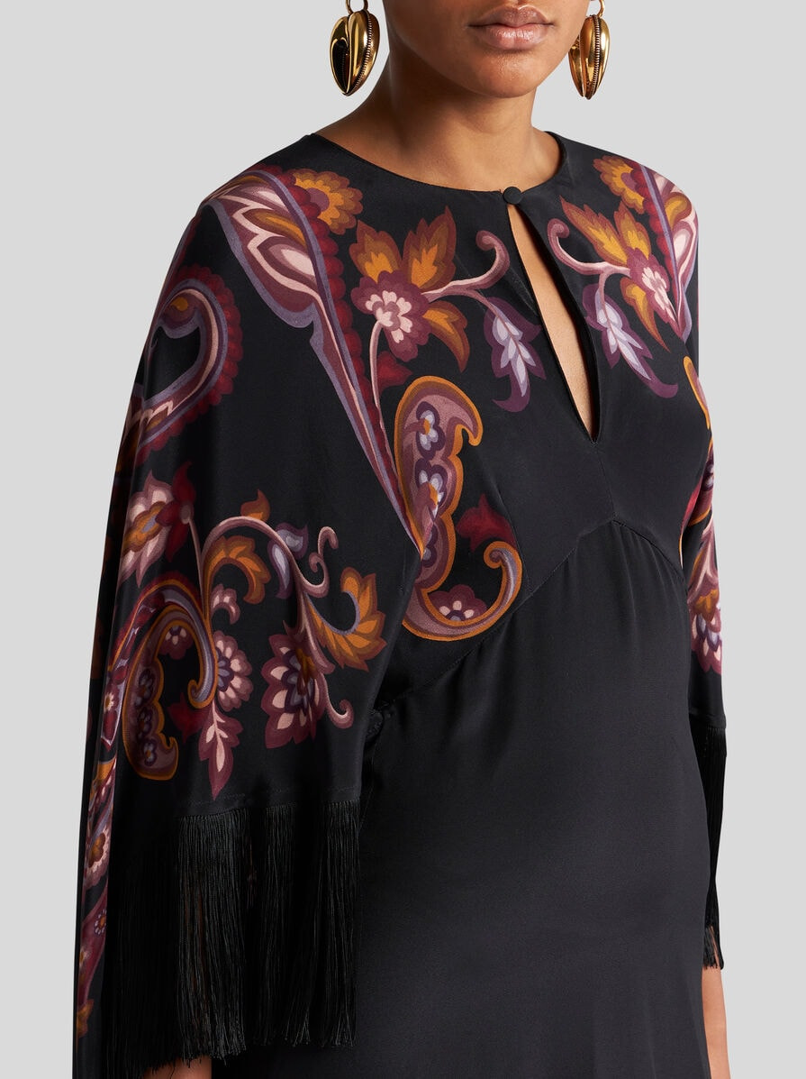 PRINTED SILK DRESS - 2
