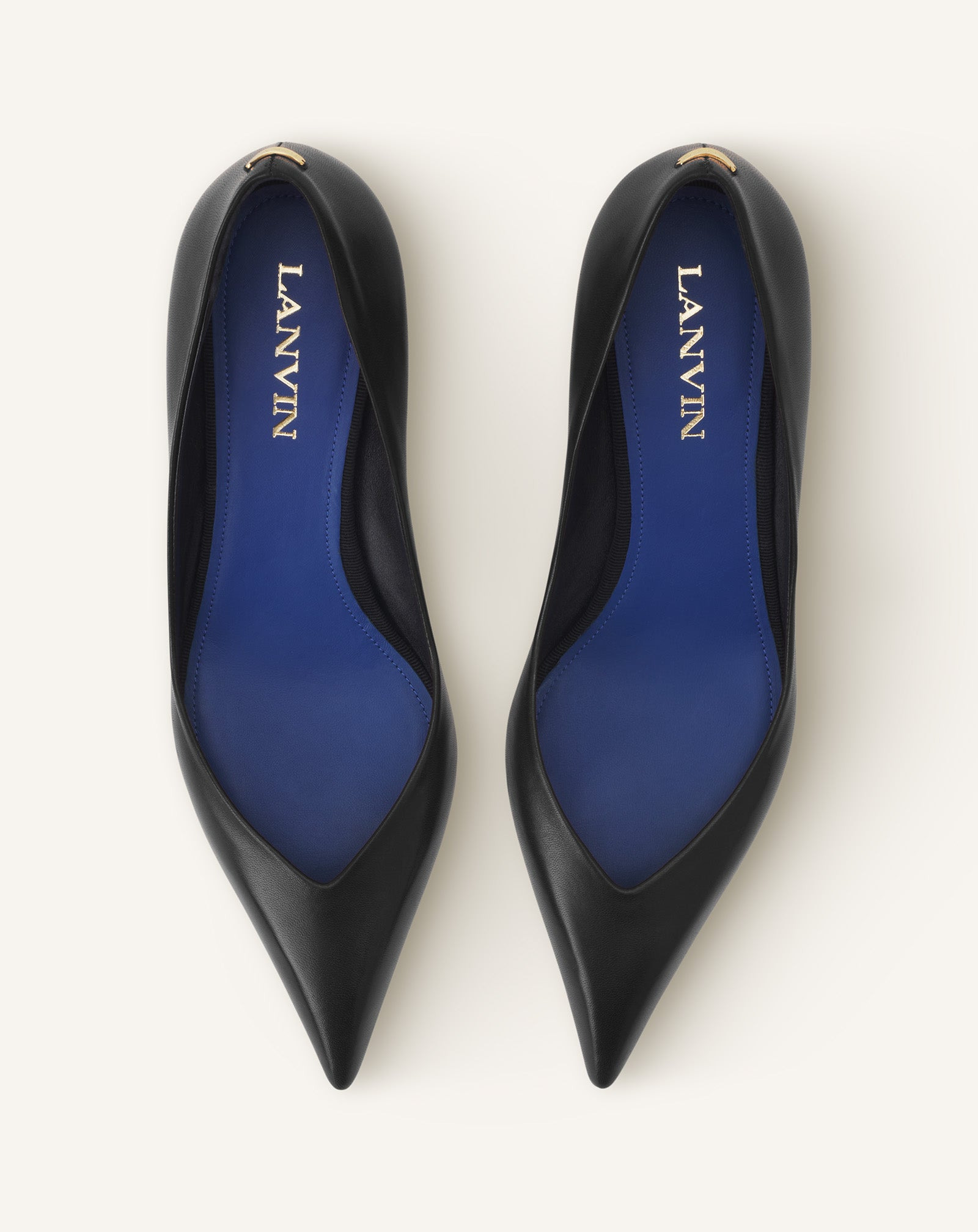 MIDNIGHT STEP PUMP IN LEATHER - 4