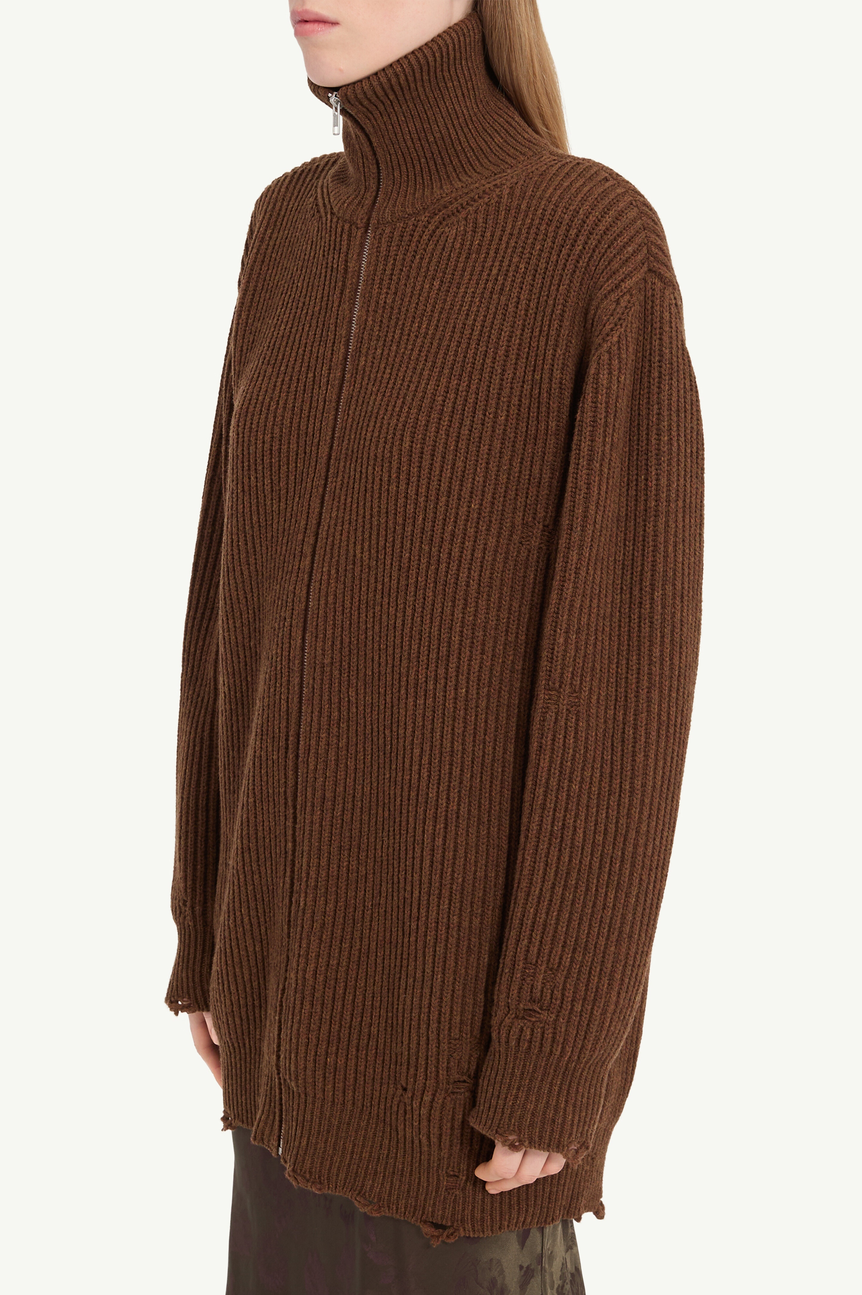 Ribbed knit jacket - 5