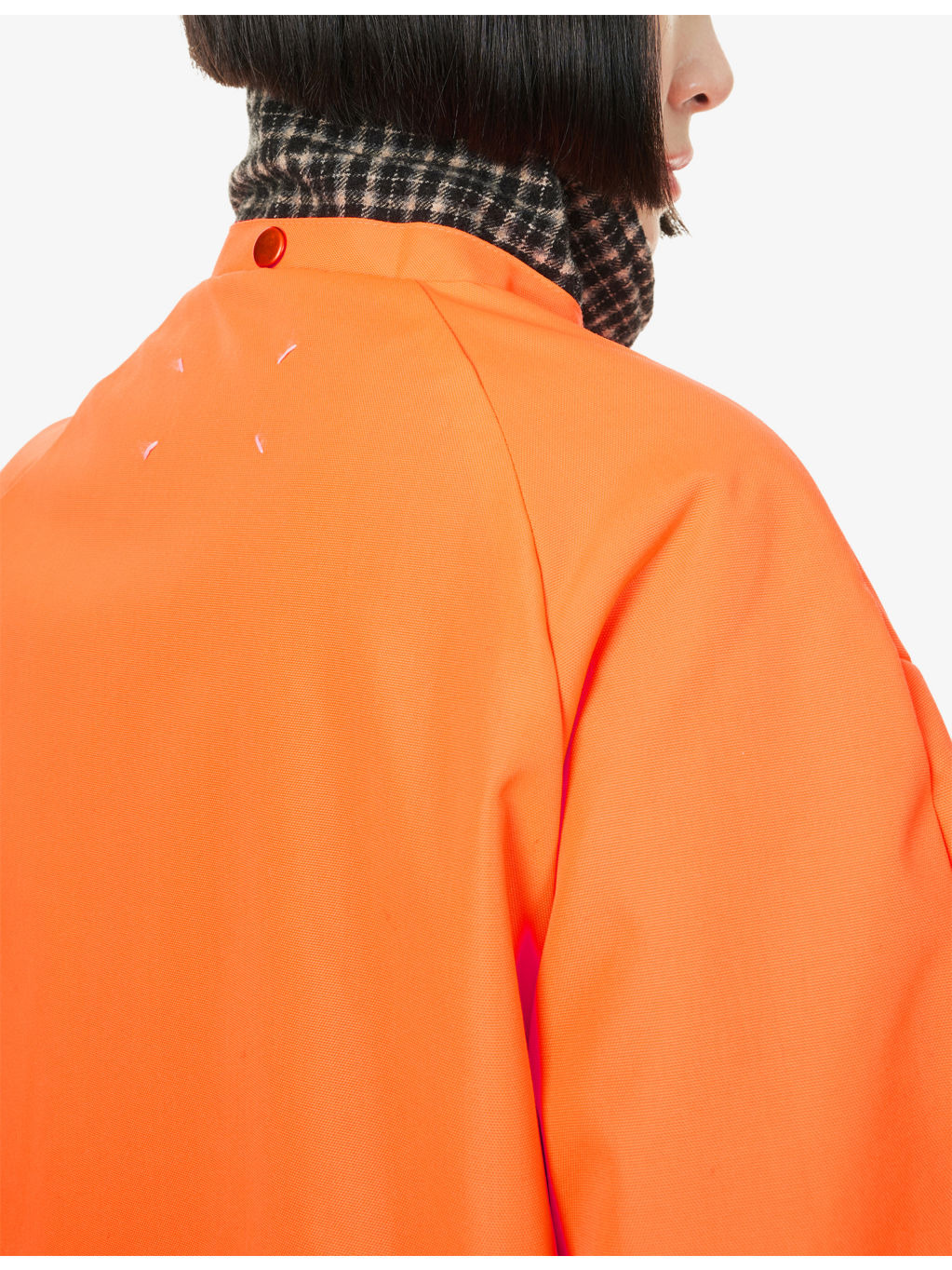 Relaxed-Fit Buttoned-Collar Woven Jacket - 6