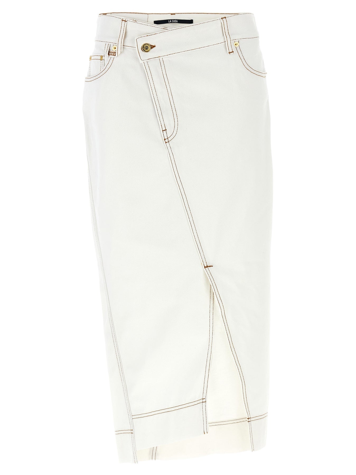 La Jupe De-NîMes Skirts White - 1