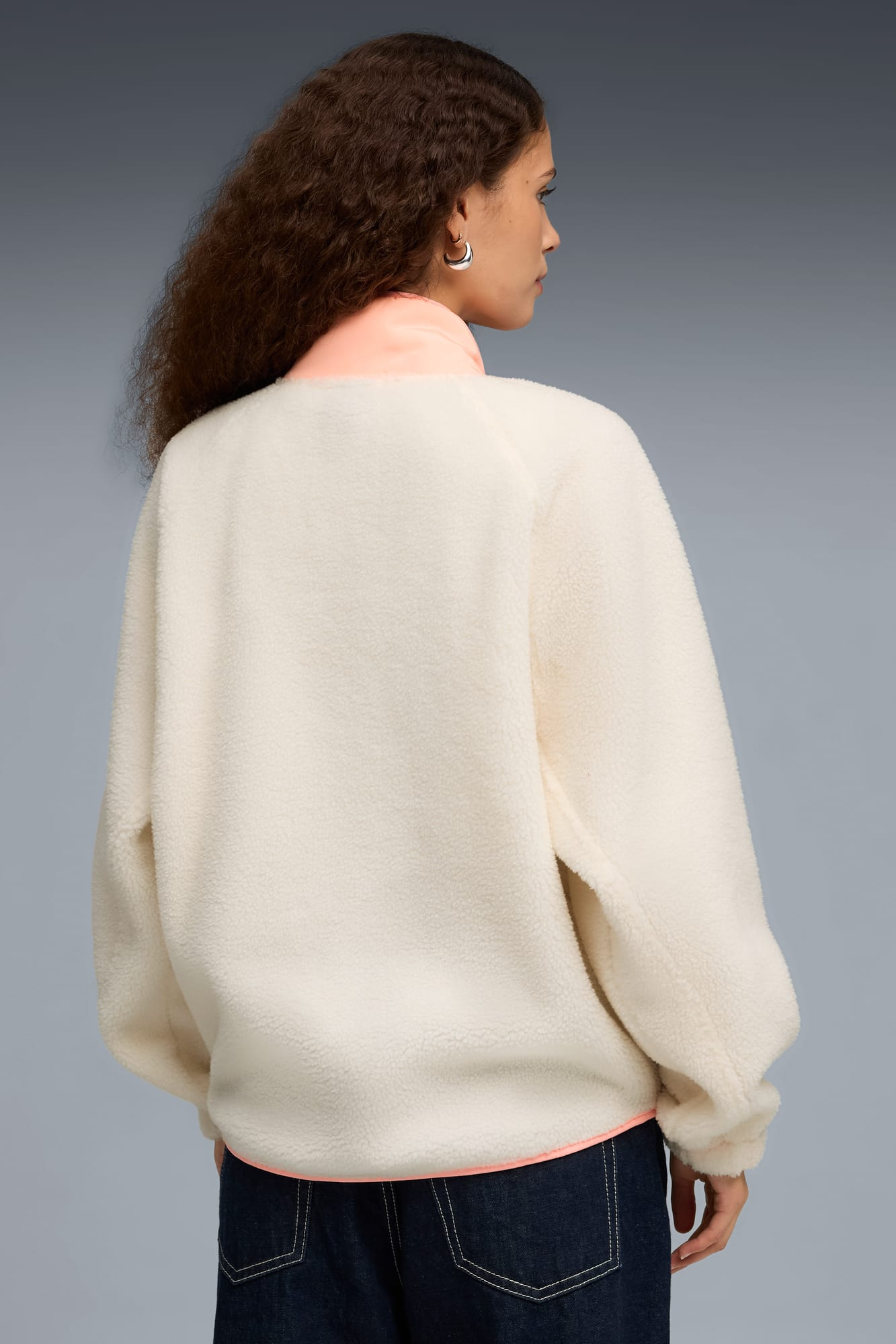 Polar Fleece Women's Sherpa Jacket - 4