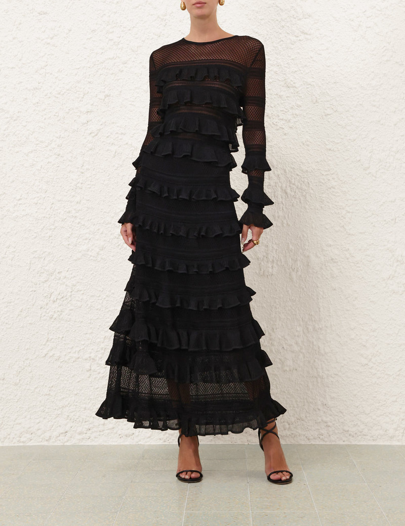 Zimmermann LUNA LACE FRILL SKIRT outlook