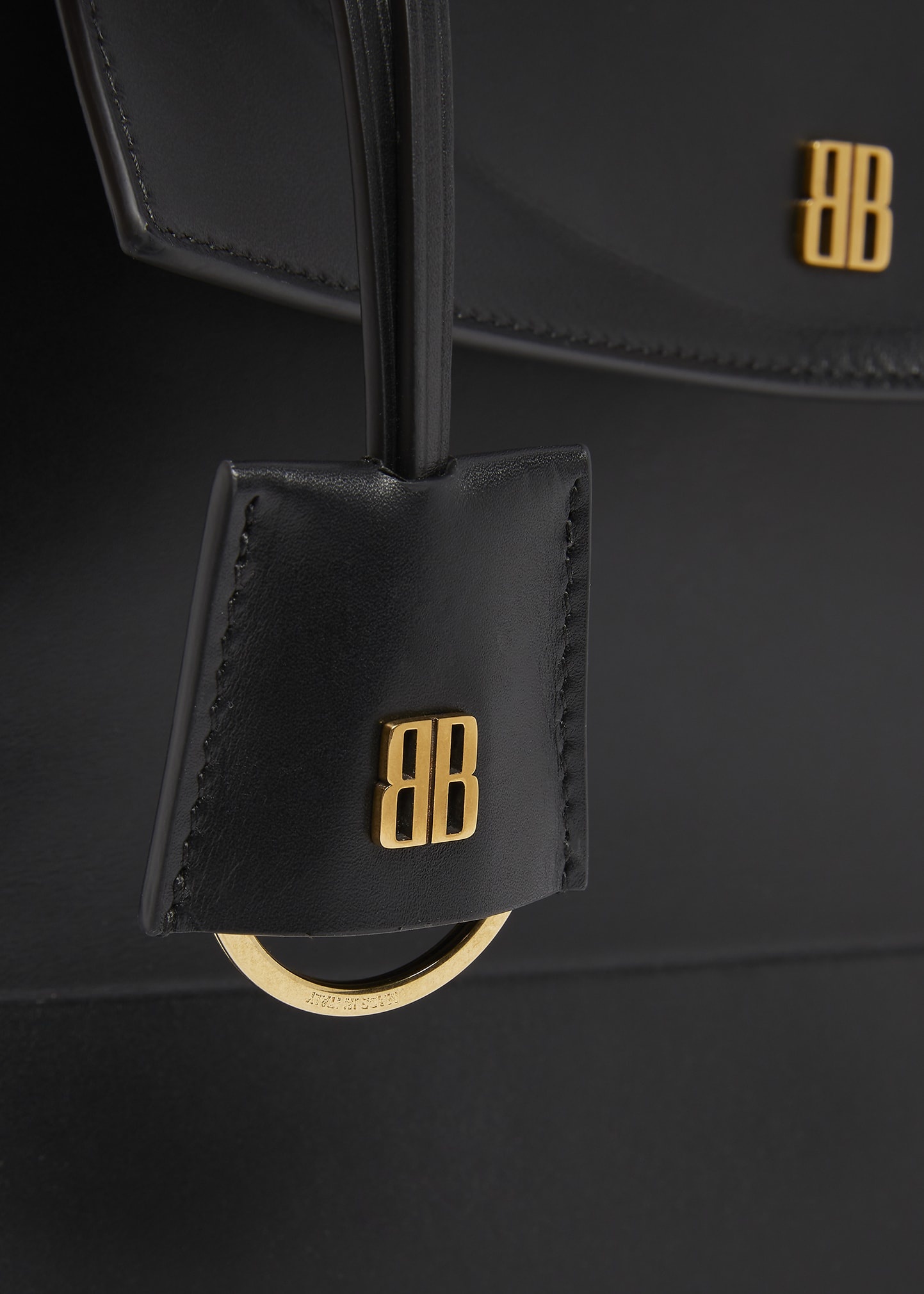 Nano Flap Leather Top-Handle Bag - 5