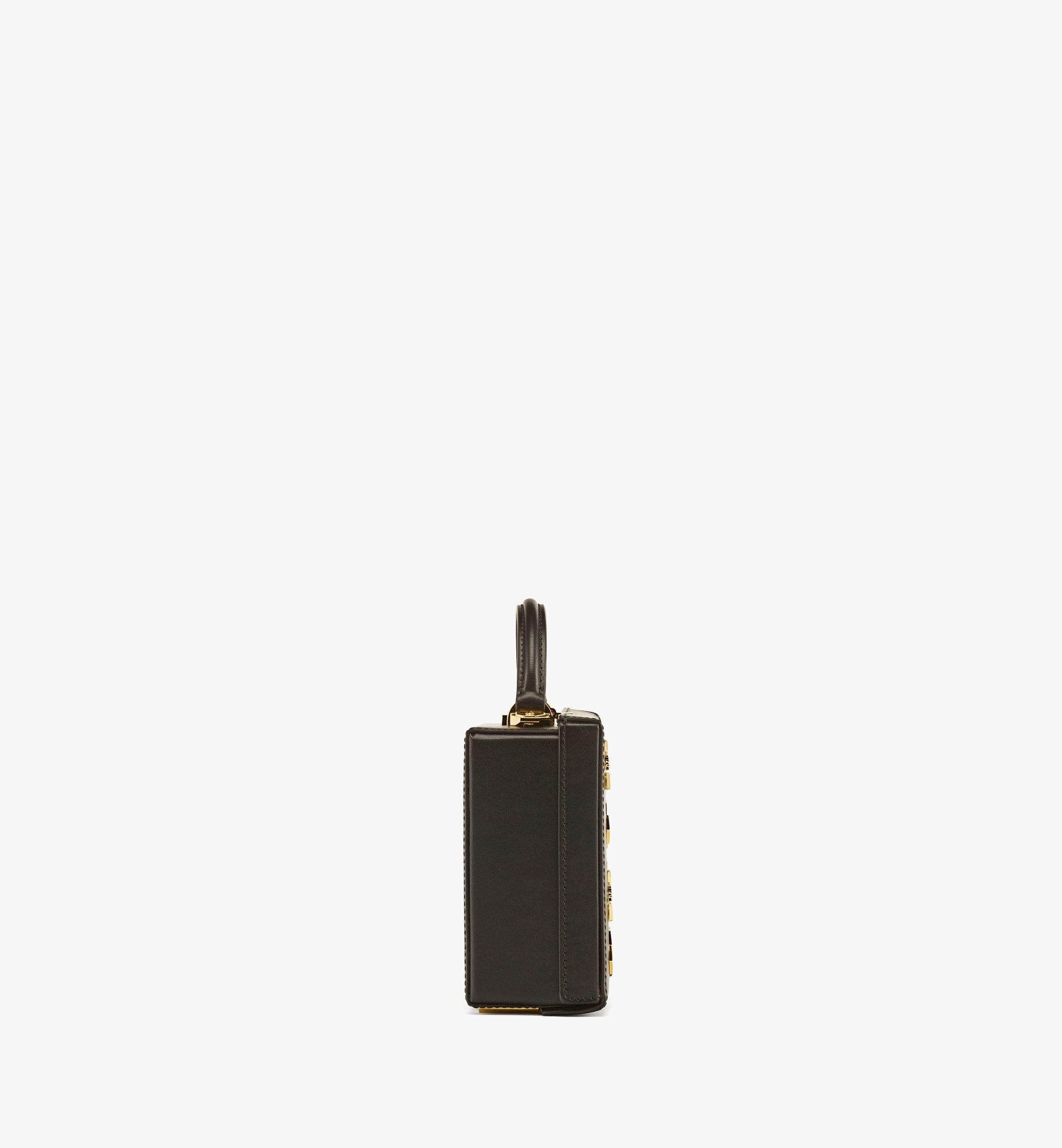 Berlin Crossbody in Gold Monogram Leather - 3