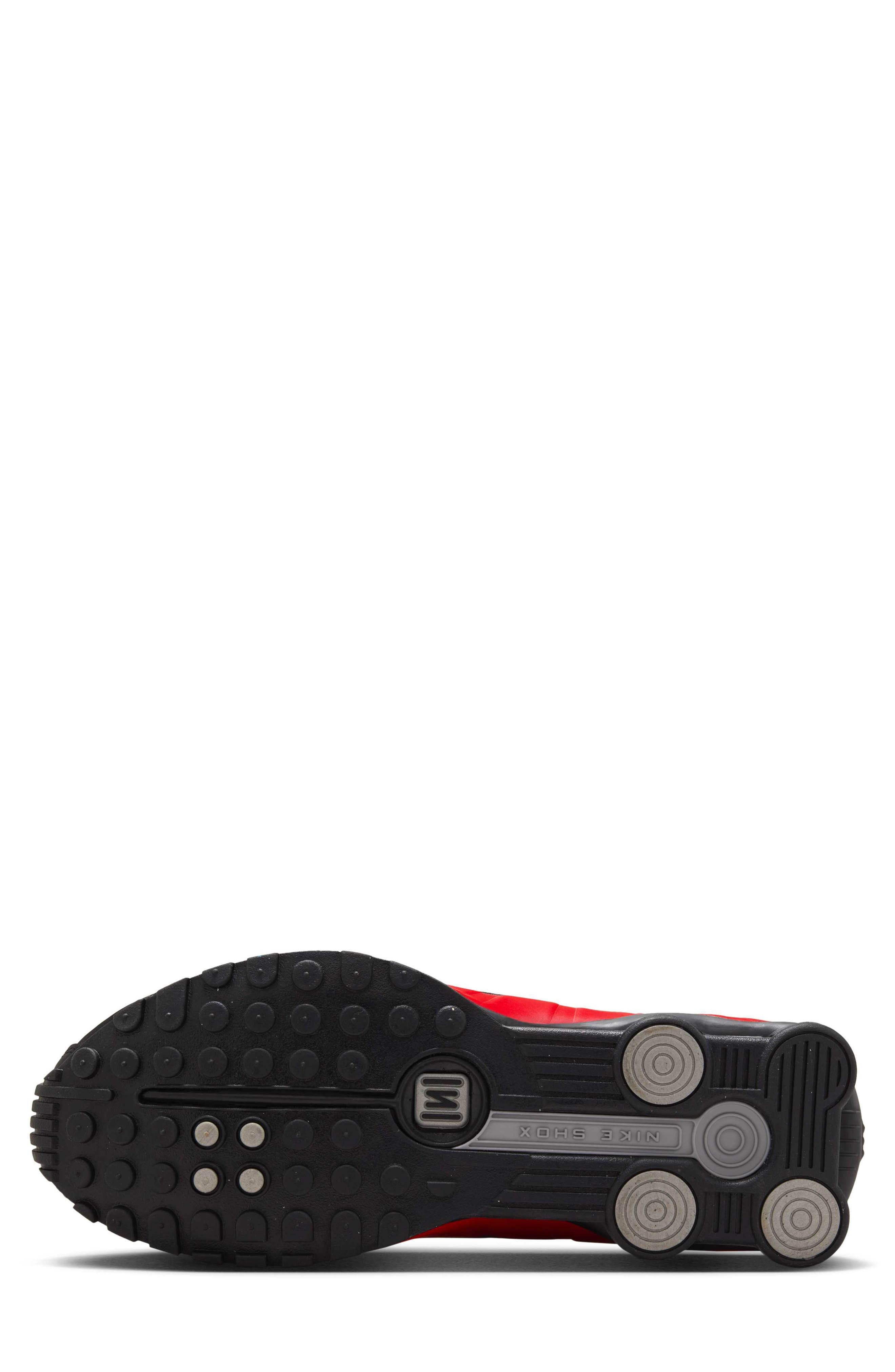 Nike Shox R4 Sneaker in University Red/Black at Nordstrom - 4
