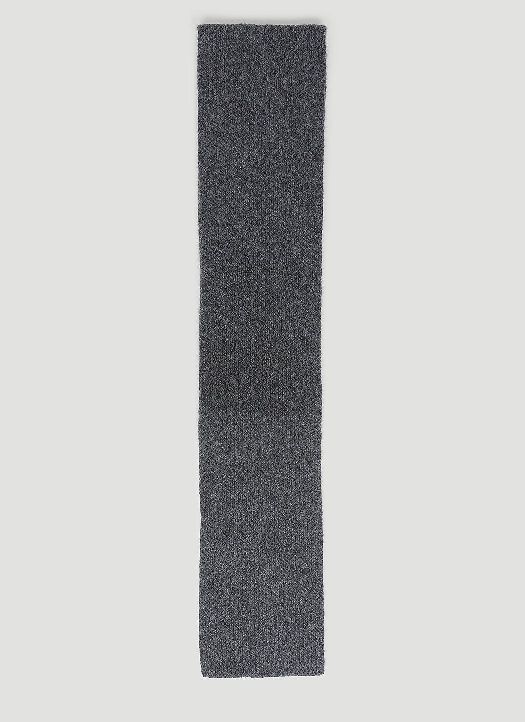 Dries Van Noten Men Soft Knit Scarf - 4