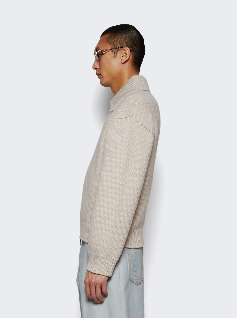 Cardigan Dove Melange - 3