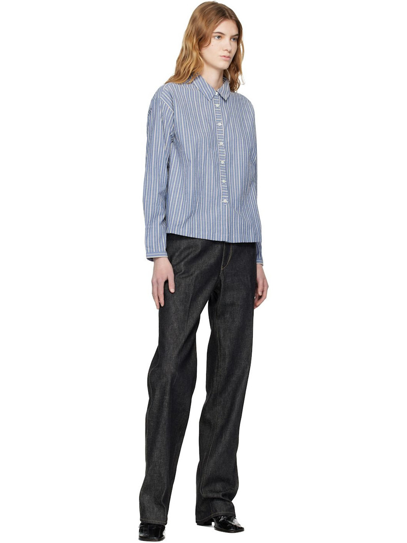 YMC Blue Marianne Shirt outlook