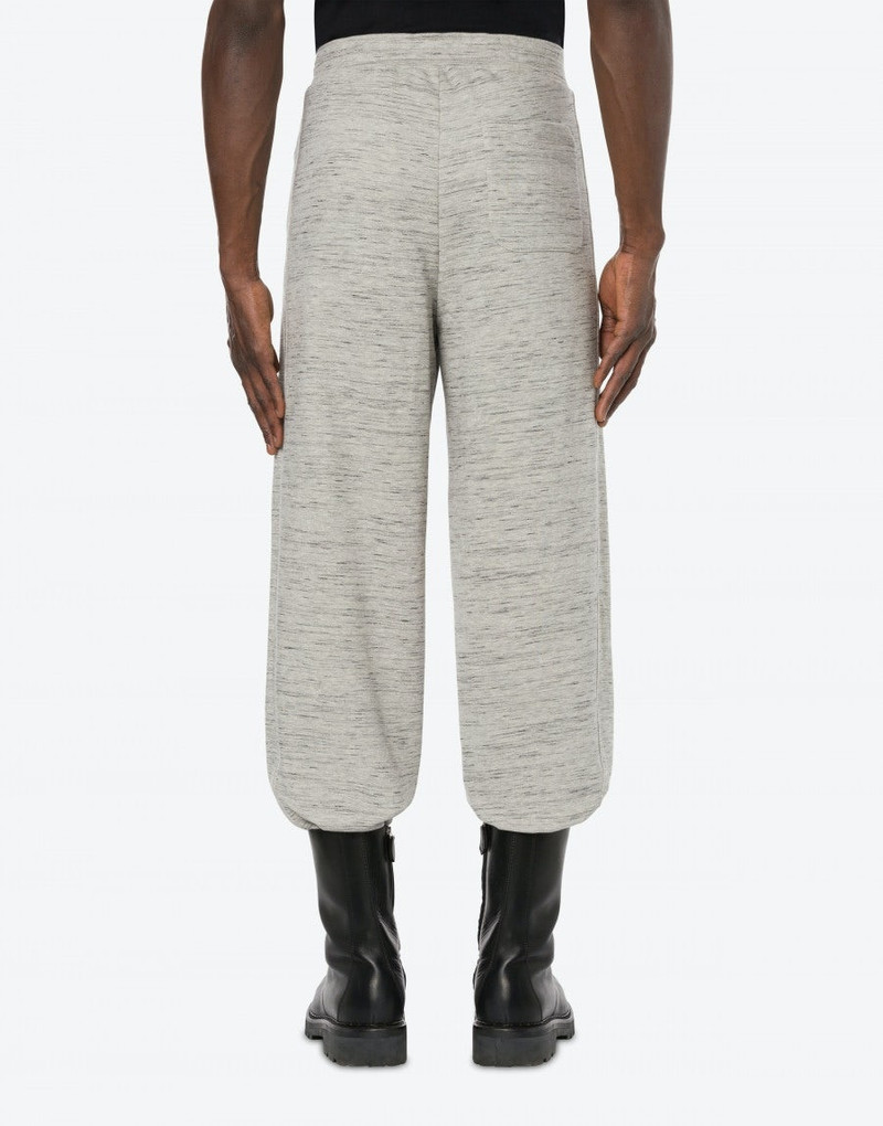 MOSCHINO VARSITY SLUB FLEECE JOGGING 3