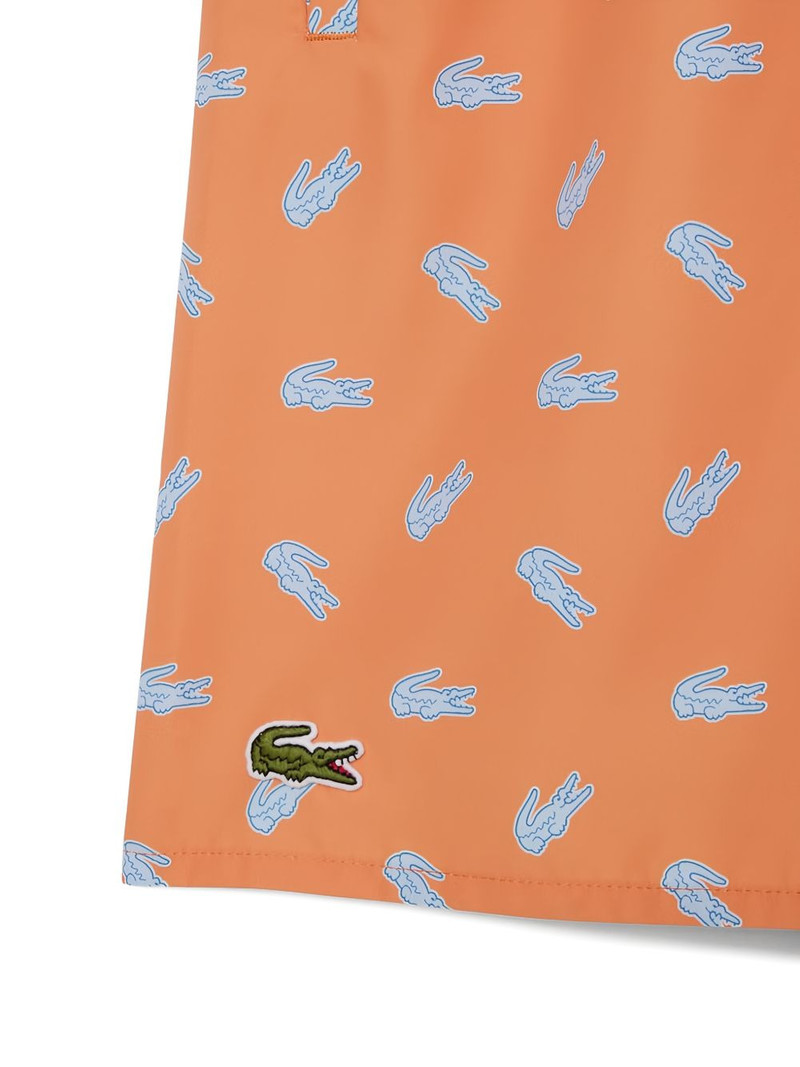 Crocodile-print swim shorts 3