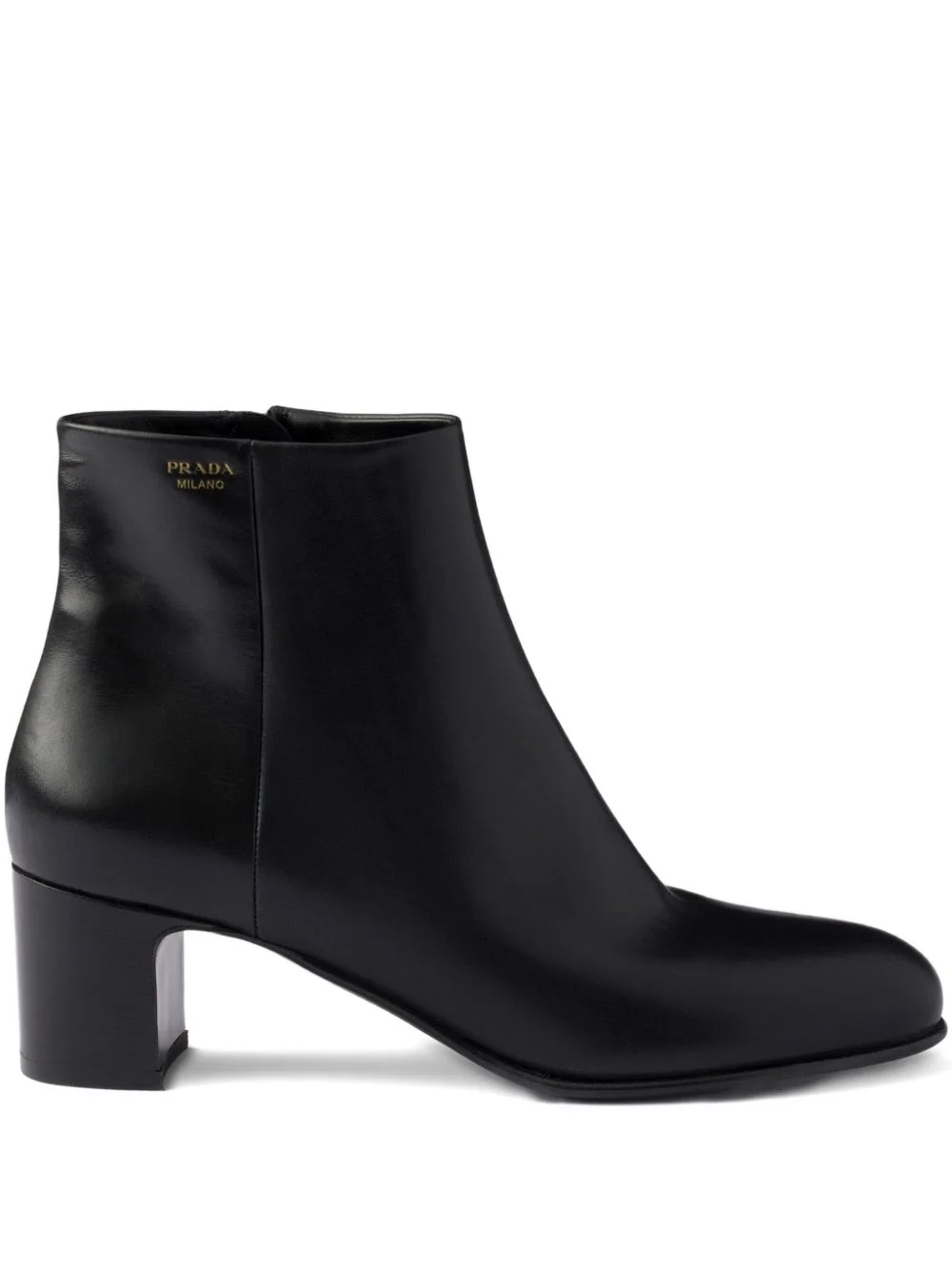 Side Zip Heel Boots - 1