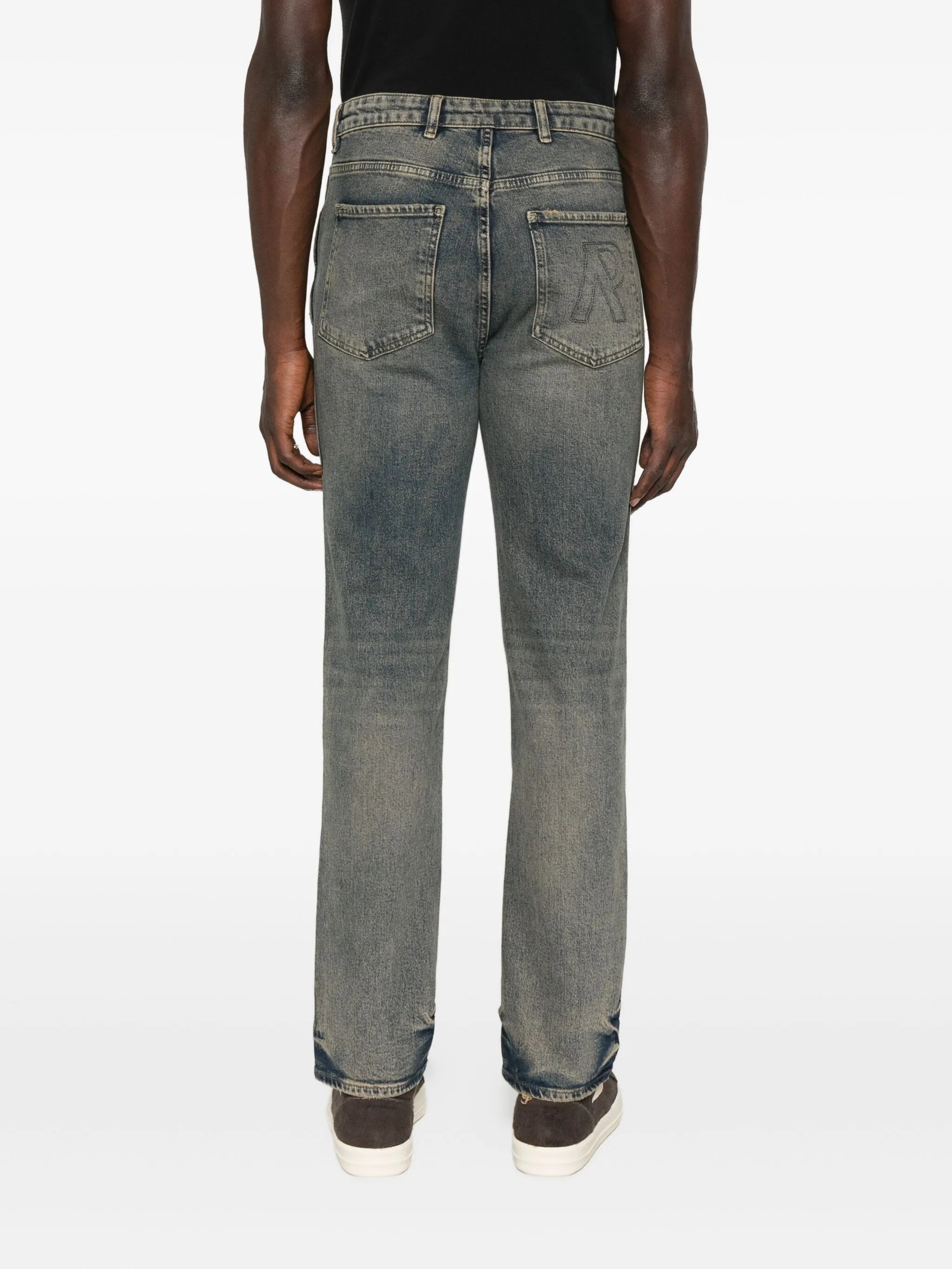 Represent Distressed-hem Denim - 5