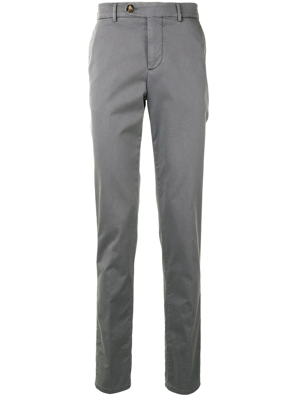 mid-rise slim chinos - 1