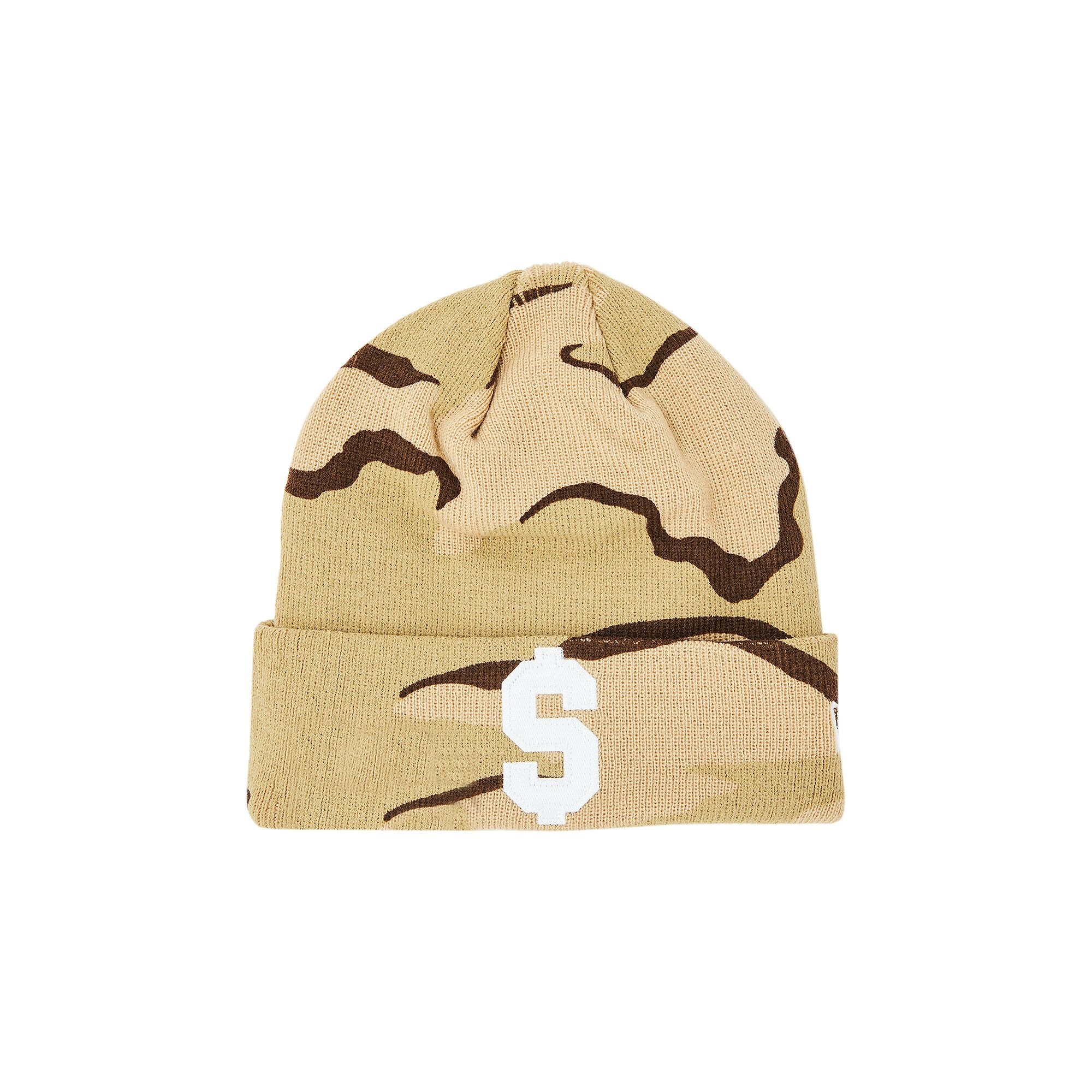 Supreme x New Era $ Beanie 'Desert Camo' - 1