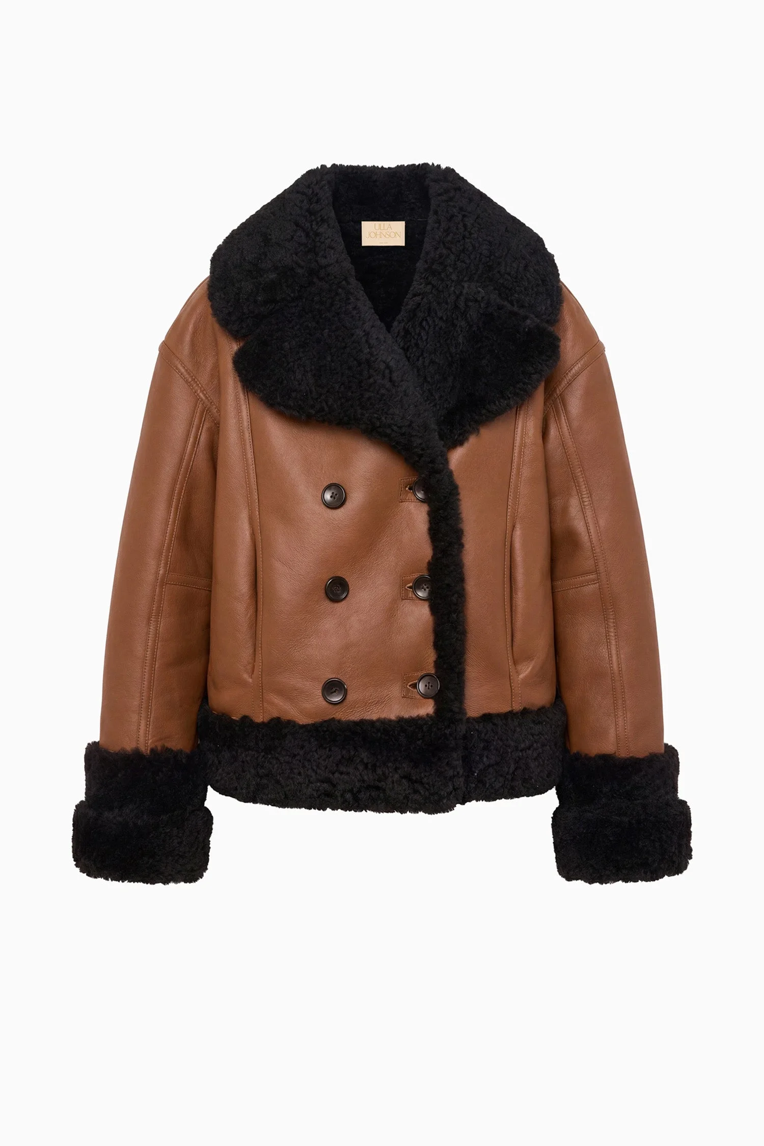 Nisha Reversible Shearling Coat - 1