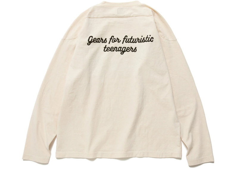 Human Made Human Made BMX L/S Shirt Beige outlook