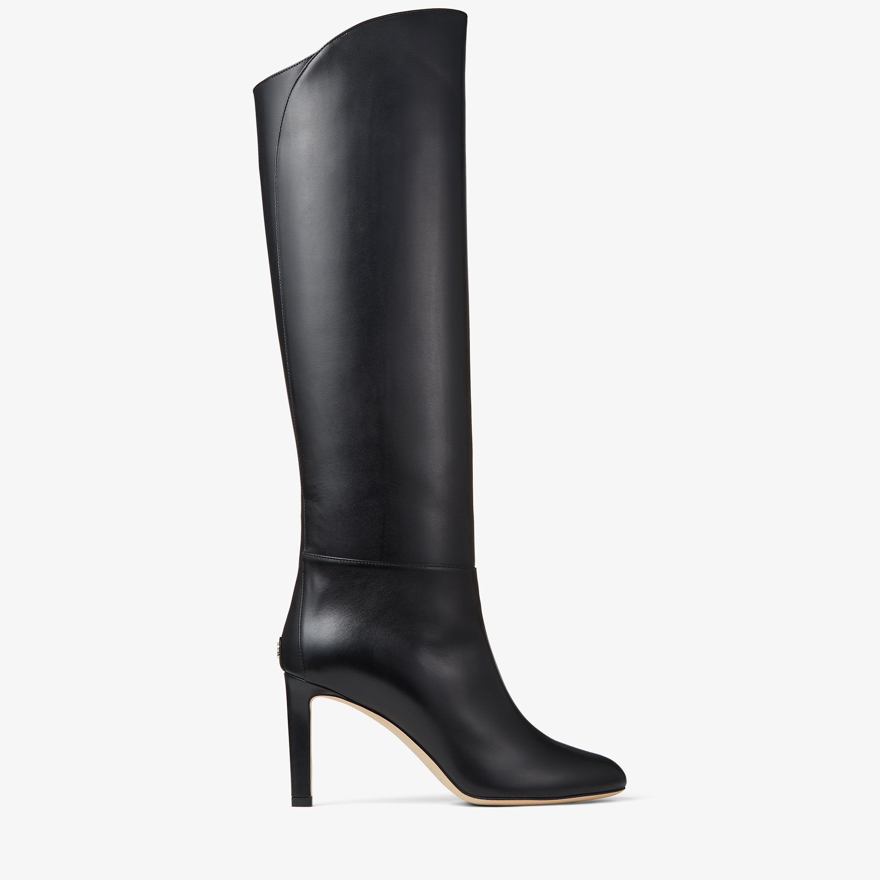 Karter 85
Black Calf Leather Knee-High Boots - 1