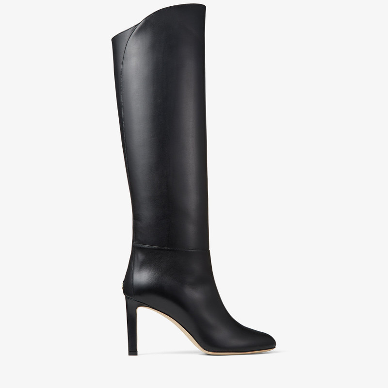 Karter 85
Black Calf Leather Knee-High Boots 1