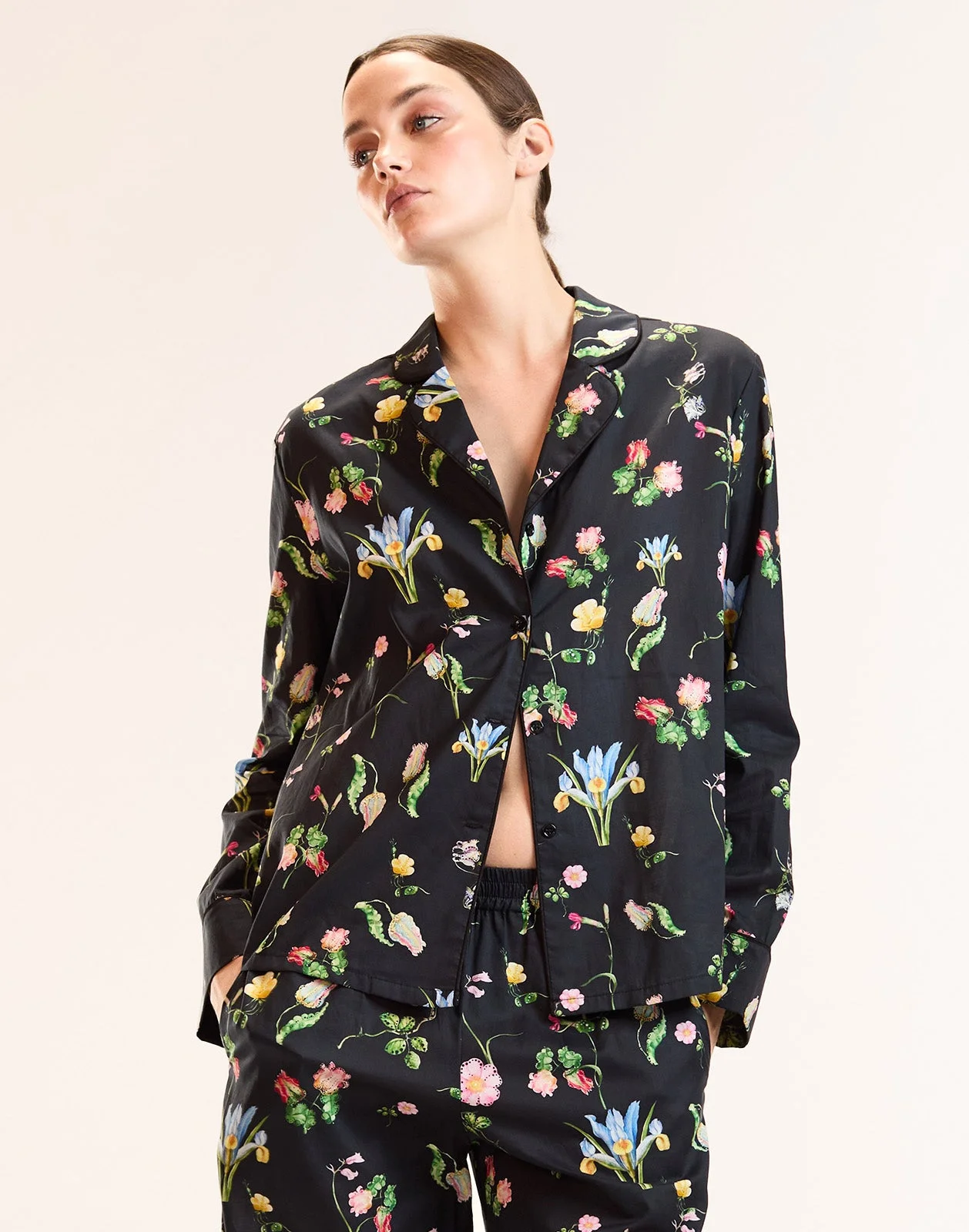 Botanical Noir PJ Top - 1