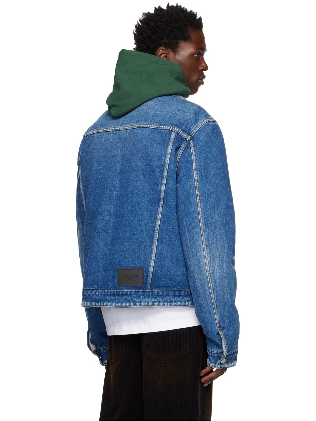 Blue Regular-Fit Denim Jacket - 3