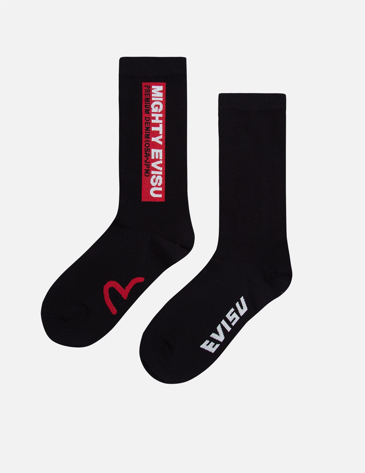 THREE-PACK LOGO JACQUARD LONG SOCKS - 4