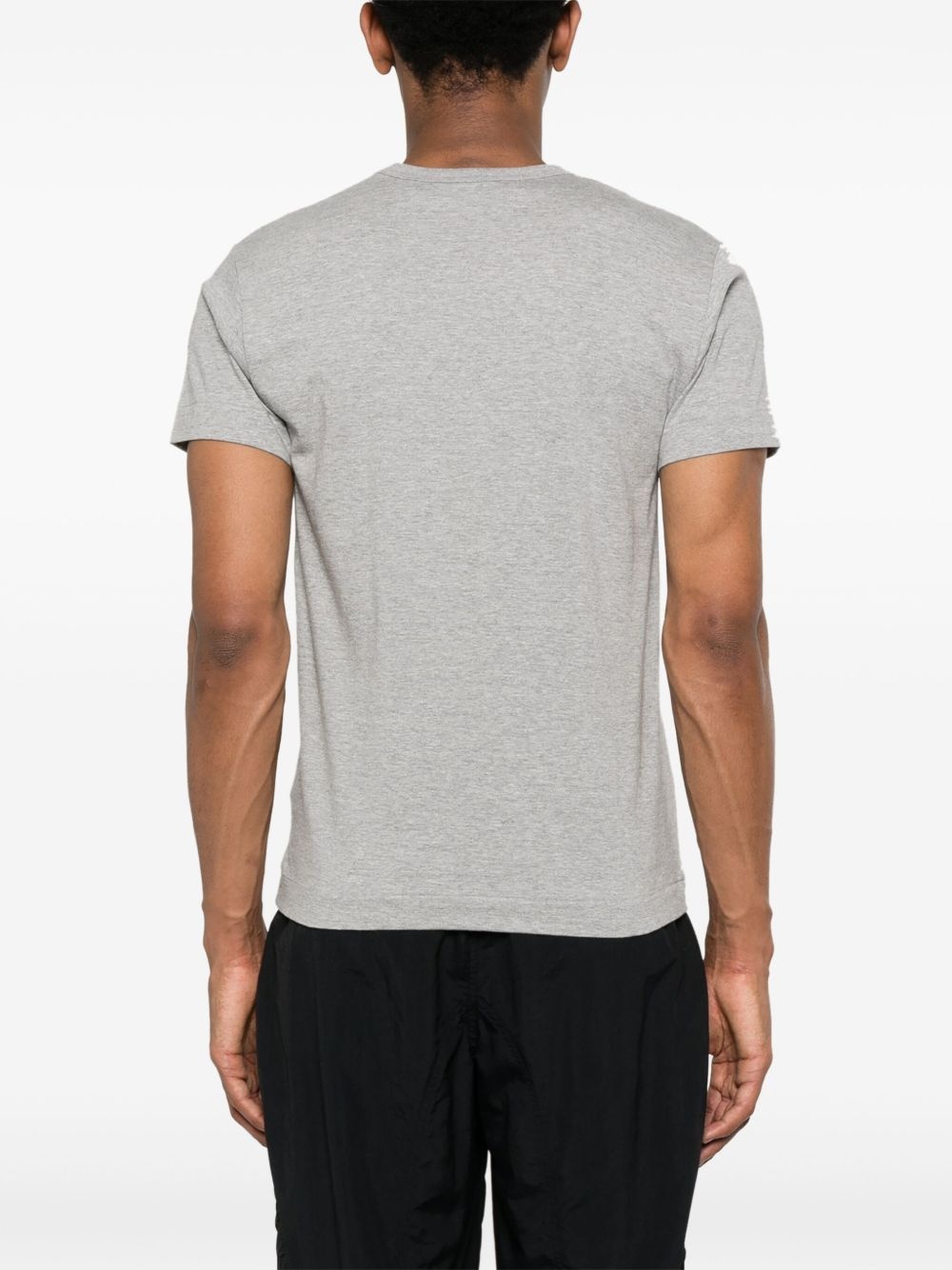 heart-print cotton T-shirt - 4