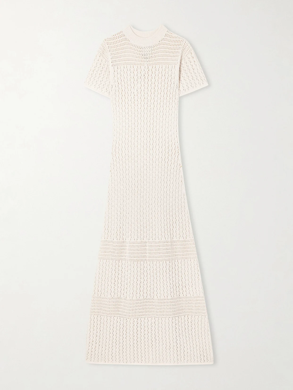 Pallay Open-knit Cotton Maxi Dress - 1