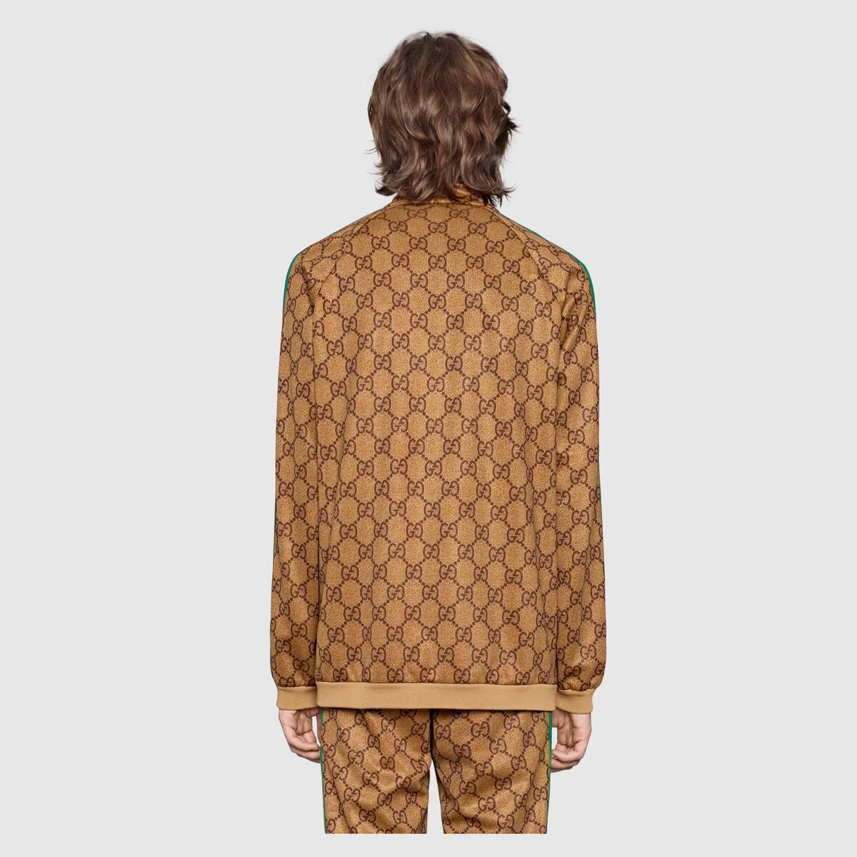 GG technical jersey jacket - 4