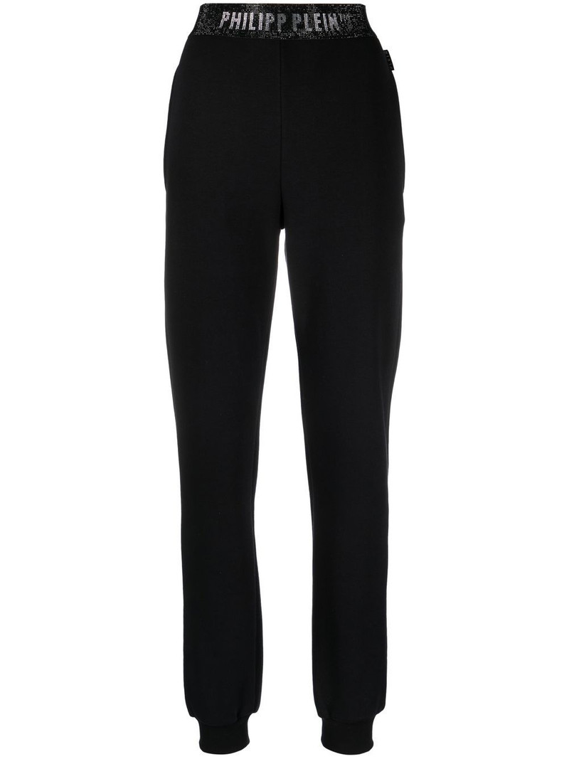 logo-waistband track pants 1
