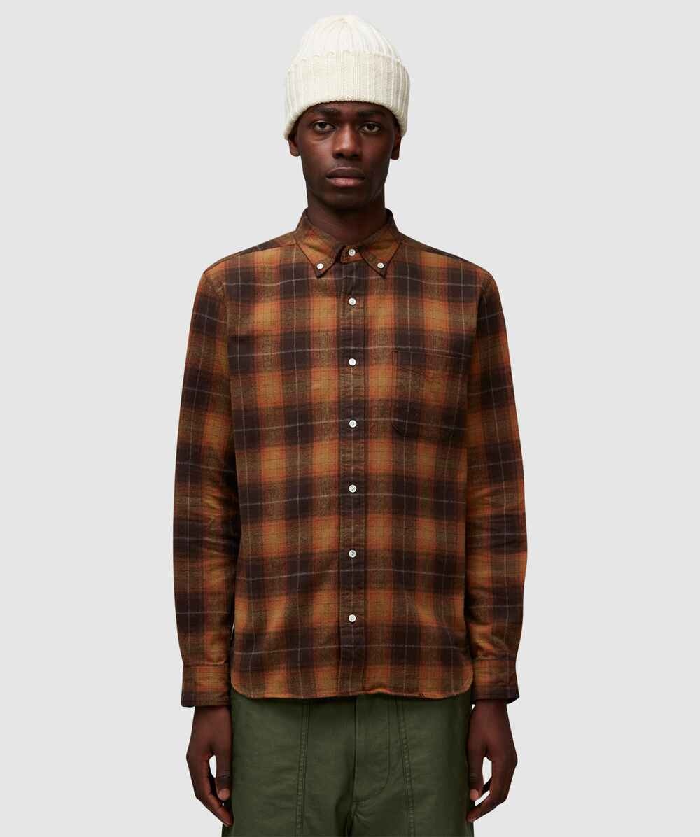 B.D 30/2 shaggy check shirt - 1