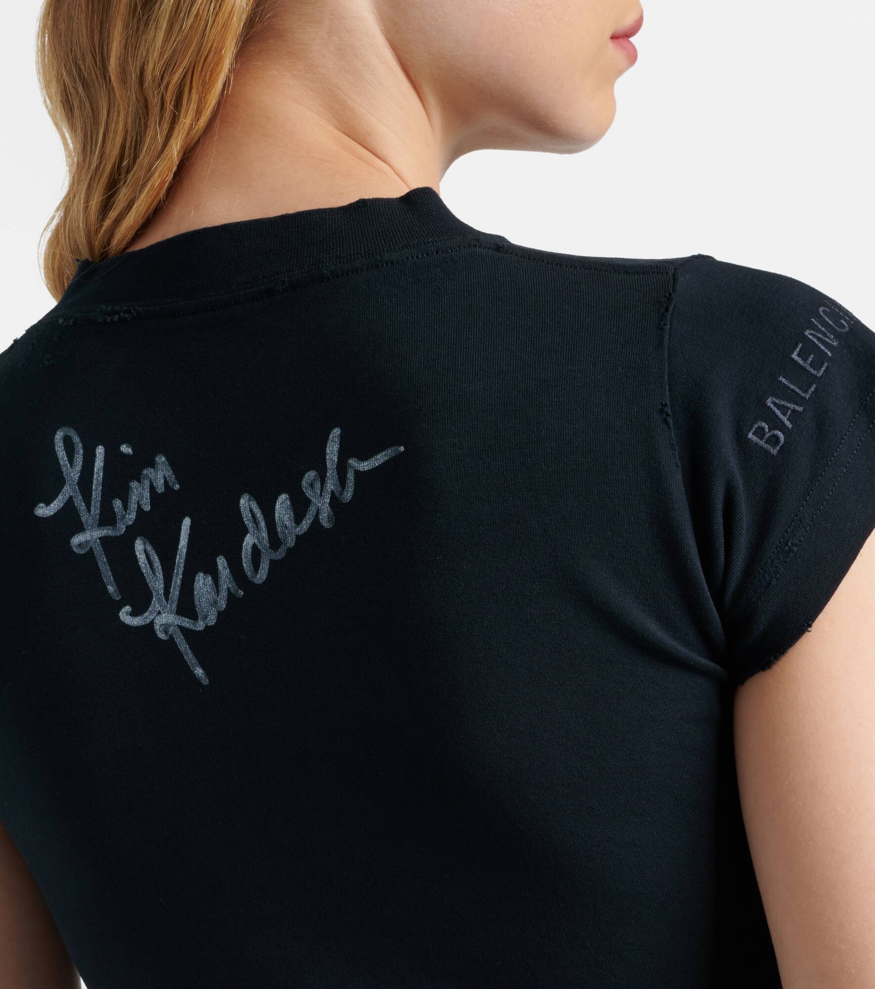 Printed cotton-blend T-shirt - 5