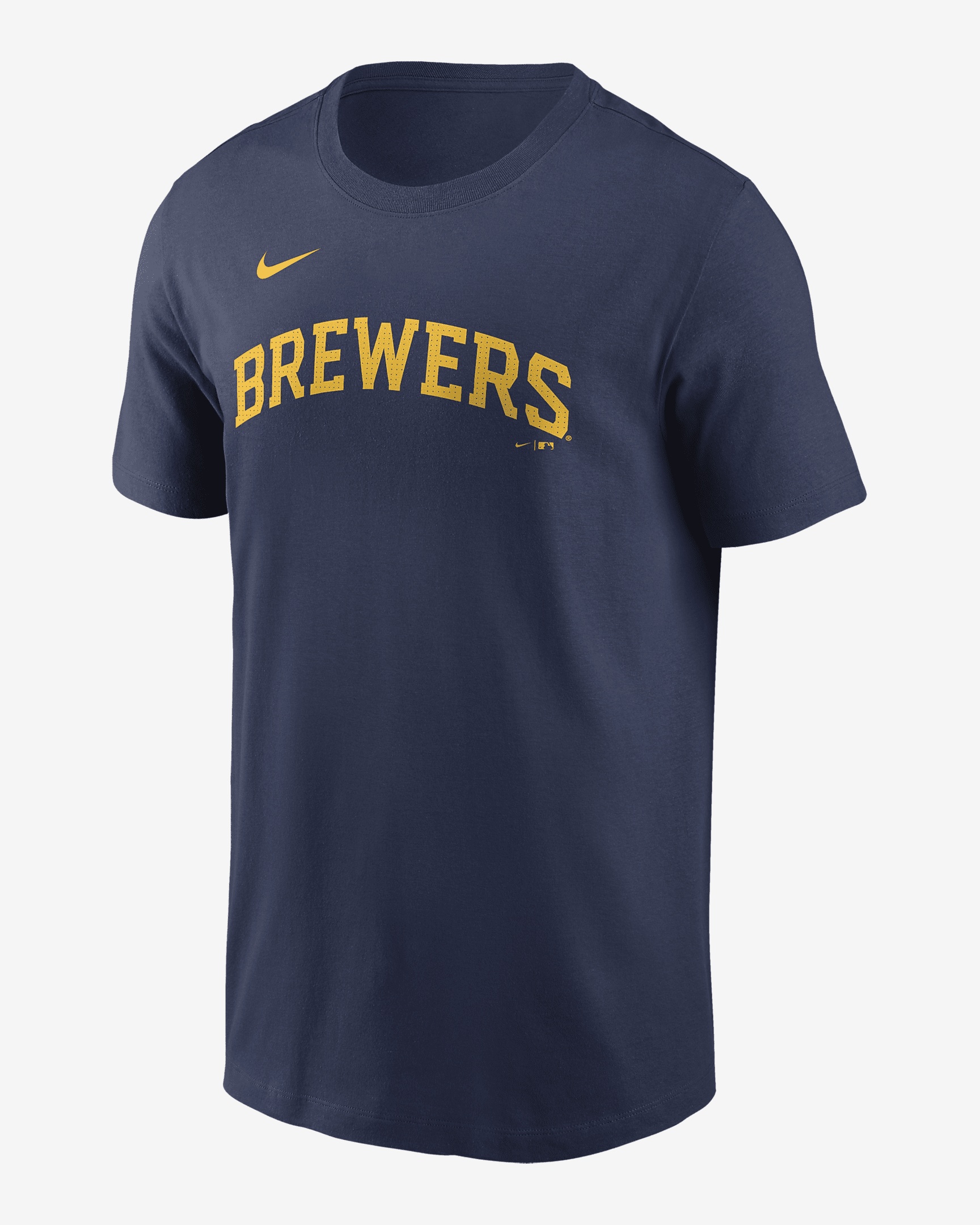 Christian Yelich Milwaukee Brewers Fuse Nike Men's MLB T-Shirt - 1