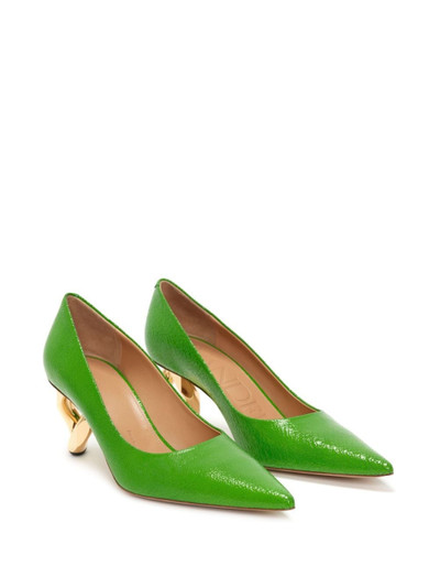 JW Anderson Bubble textured-finish pumps outlook