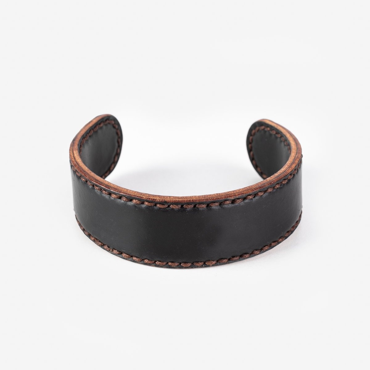 OGL-BV-CUFF-BLK OGL Brave Shell Cordovan Wrist Cuff - Black - 6